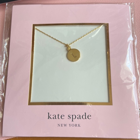 Brand New Unopened L Mini Pendant from Kate Spade - Picture 1 of 2